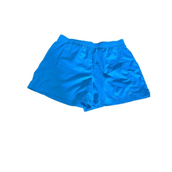 NIKE Women’s Blue Shorts with Inside Drawstring & Elastic Band Size Small - Picture 1 of 7